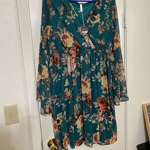 NWT Pink Blush Maternity Dress Size XL